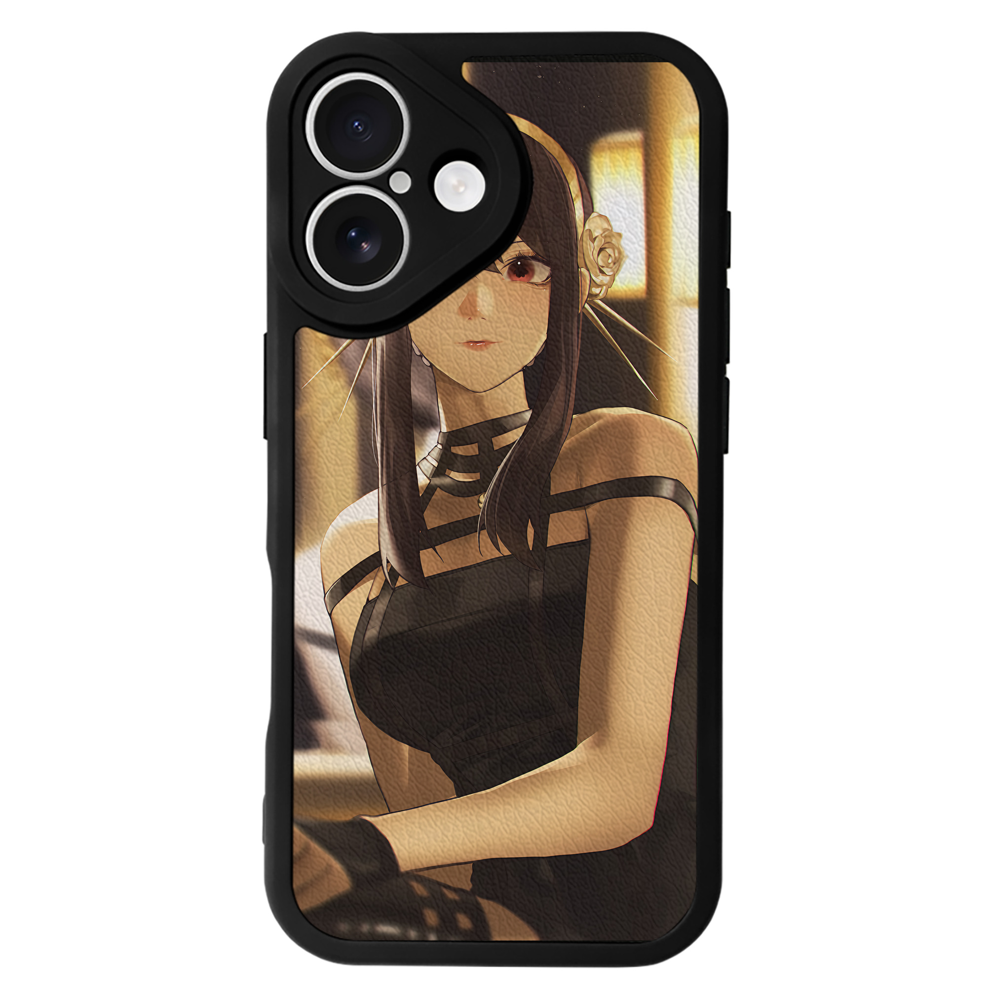 （画像用） SPY×FAMILY间谍家家酒 【iPhone 16シリーズ対応】シリコンスマホケース（レザー調） 材質：シリコン